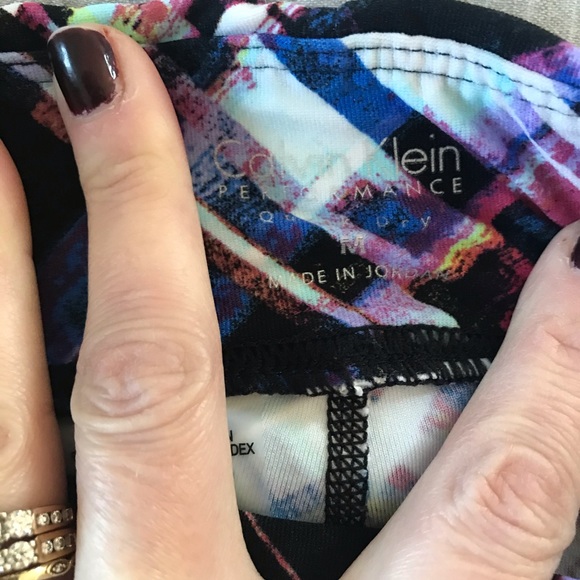 Calvin Klein Performance Ruched Leggings - Picture 3 of 5